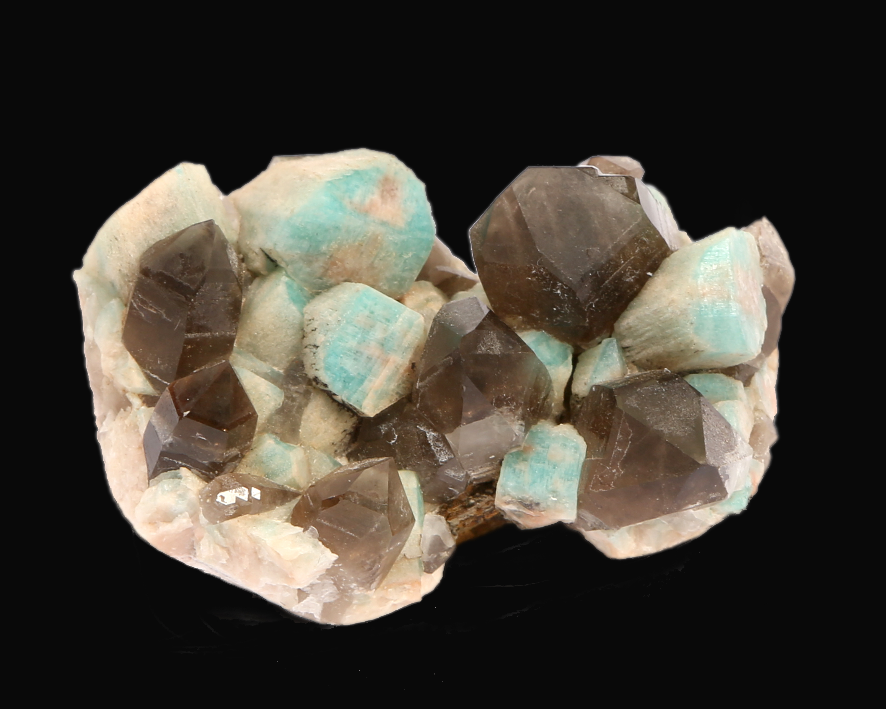 Amazonite and Smokey Quartz Celestial Earth Minerals