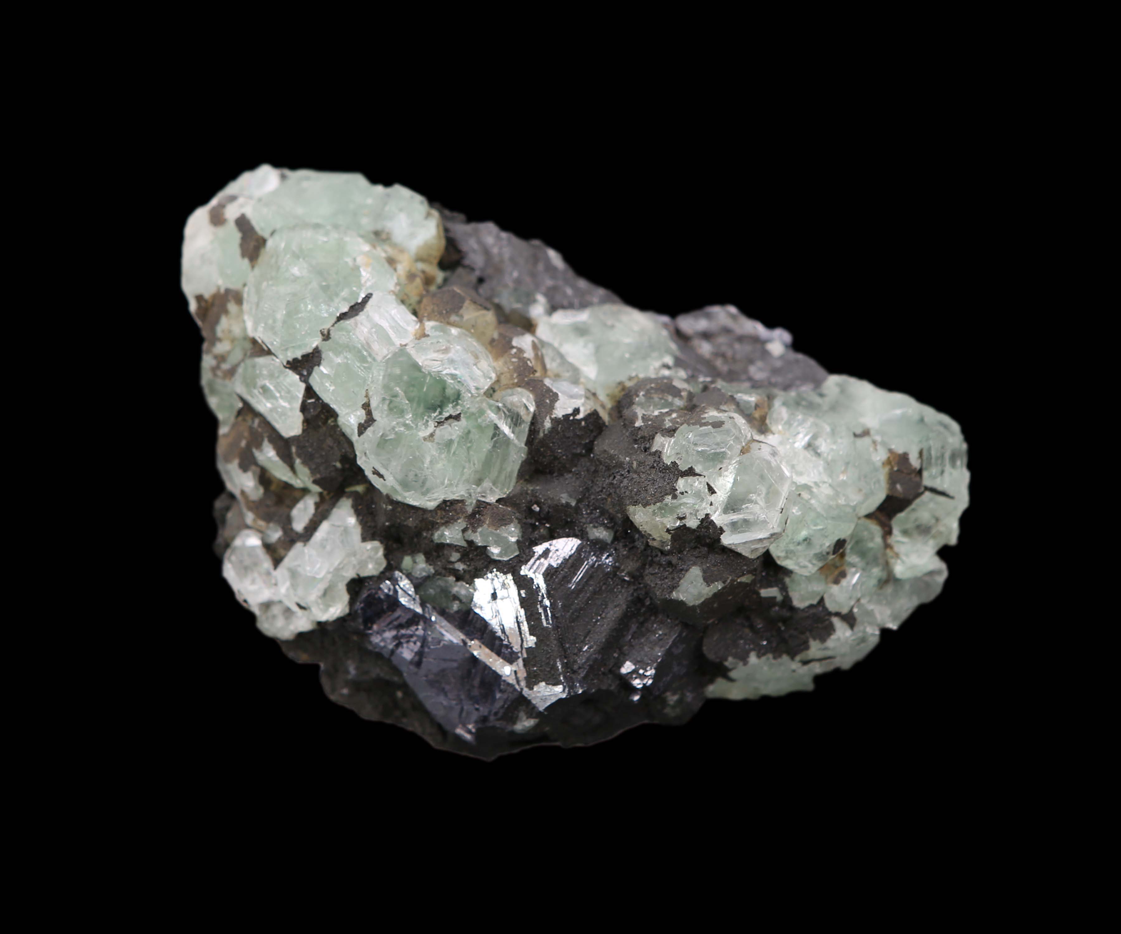 Fluorite and Galena Mineral Specimen - Celestial Earth Minerals