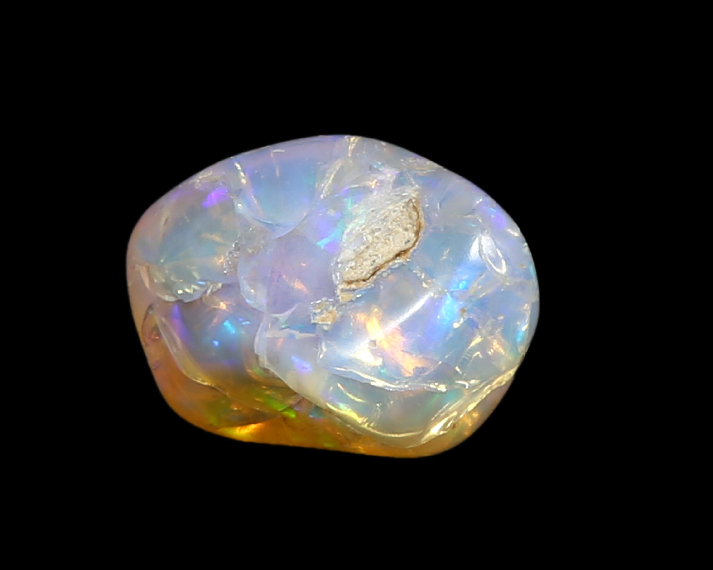 Ethiopian Opal Tumbled Stone Celestial Earth Minerals Ethiopian Opal Tumbled Stone Celestial Earth Minerals