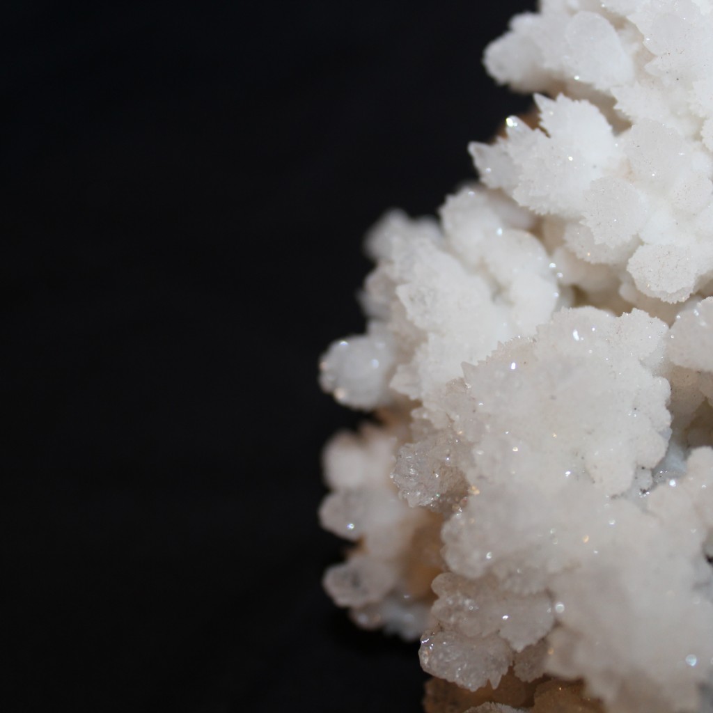 White Aragonite Mineral Specimen - Celestial Earth Minerals