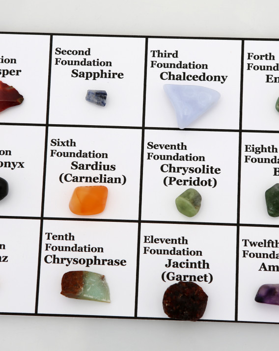 Stones of the Bible Boxed Set Book of Revelation Chapter 21 Celestial